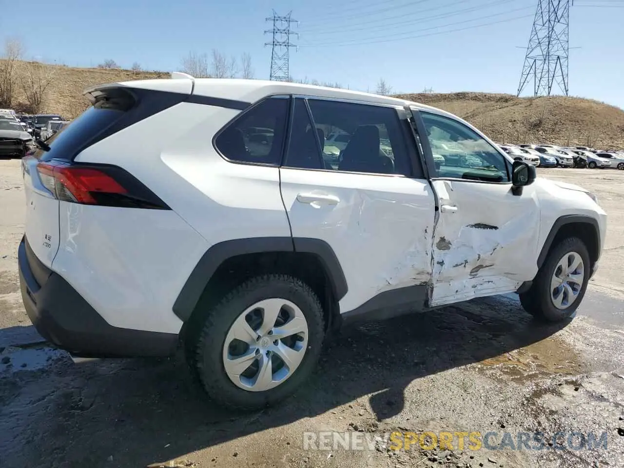 3 fotografías del automóvil dañado 2T3F1RFV2NC264016 TOYOTA RAV4 2022