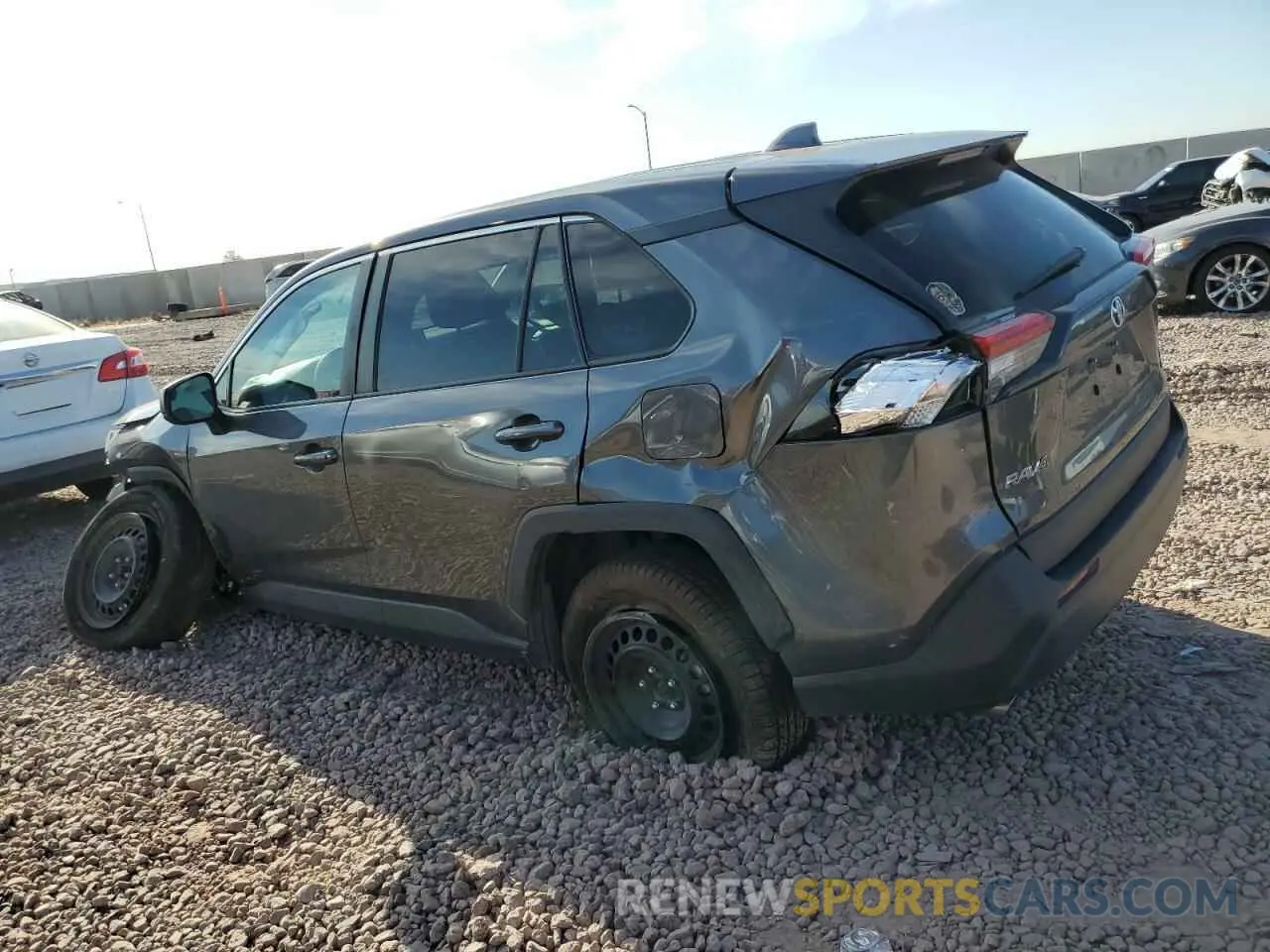 2 fotografías del automóvil dañado 2T3F1RFV2NC295735 TOYOTA RAV4 2022