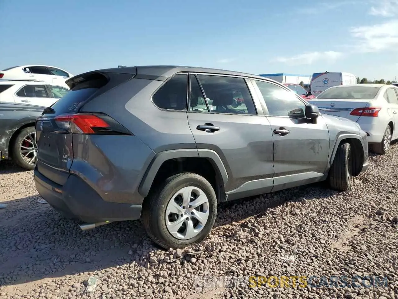 3 fotografías del automóvil dañado 2T3F1RFV2NC295735 TOYOTA RAV4 2022