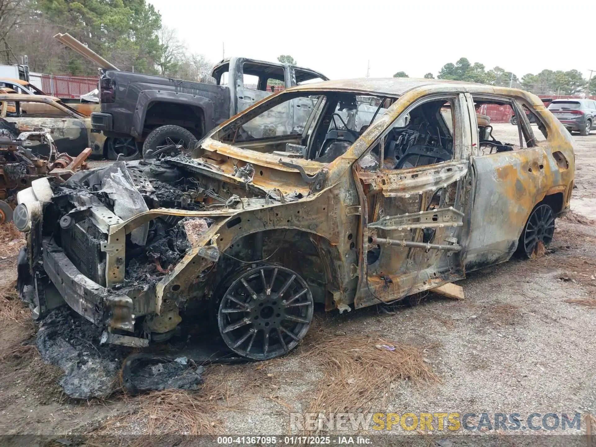 2 fotografías del automóvil dañado 2T3F1RFV3NC292715 TOYOTA RAV4 2022