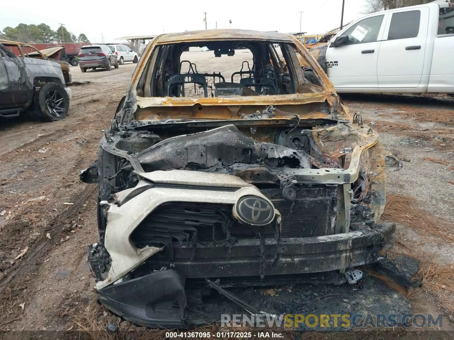 6 fotografías del automóvil dañado 2T3F1RFV3NC292715 TOYOTA RAV4 2022