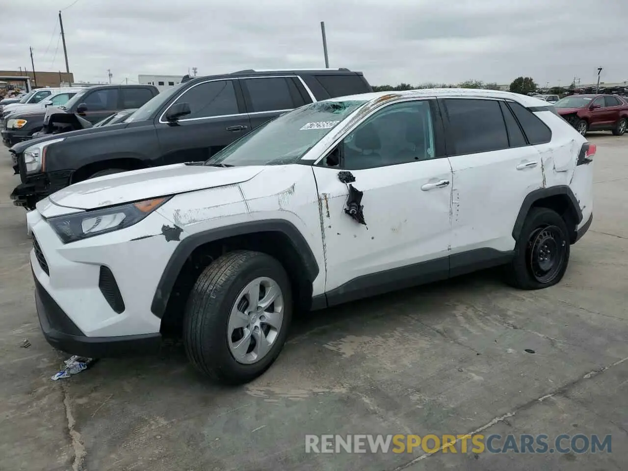 1 fotografías del automóvil dañado 2T3F1RFV3NW263570 TOYOTA RAV4 2022