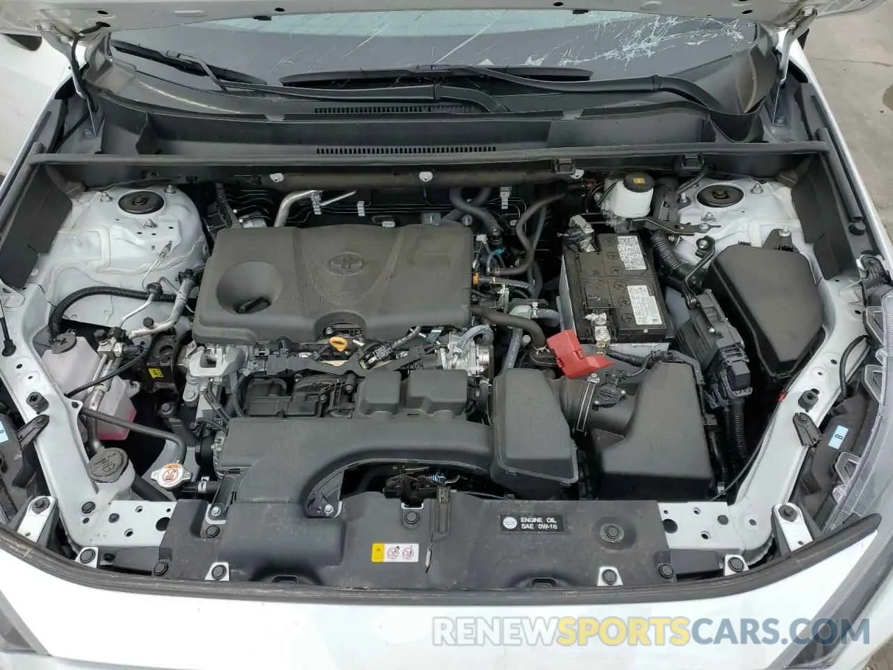 12 fotografías del automóvil dañado 2T3F1RFV3NW263570 TOYOTA RAV4 2022