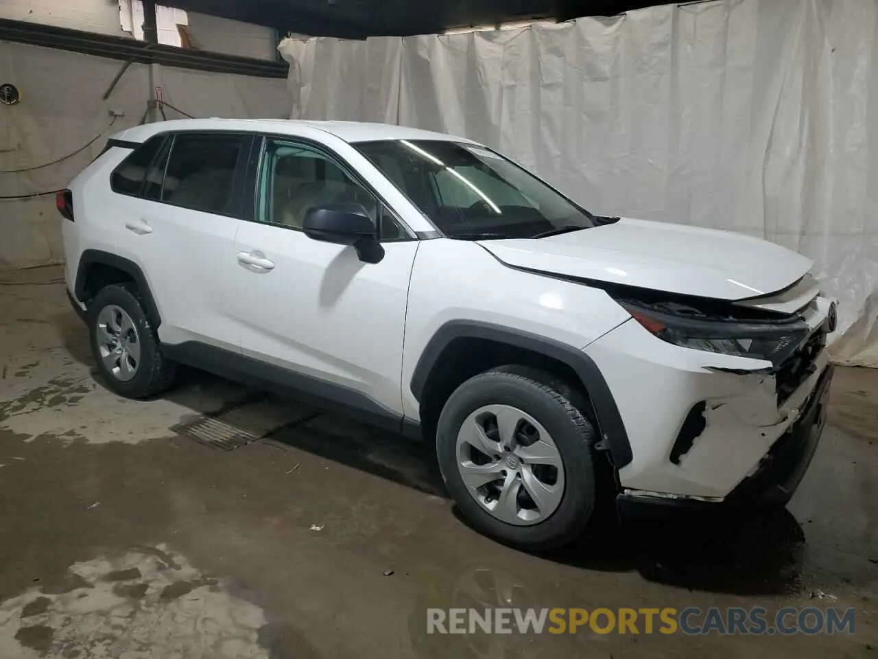 4 fotografías del automóvil dañado 2T3F1RFV4NC303365 TOYOTA RAV4 2022