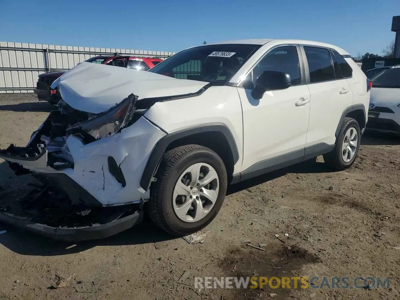 1 fotografías del automóvil dañado 2T3F1RFV4NW260922 TOYOTA RAV4 2022