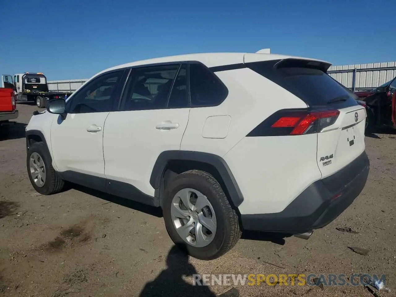 2 fotografías del automóvil dañado 2T3F1RFV4NW260922 TOYOTA RAV4 2022