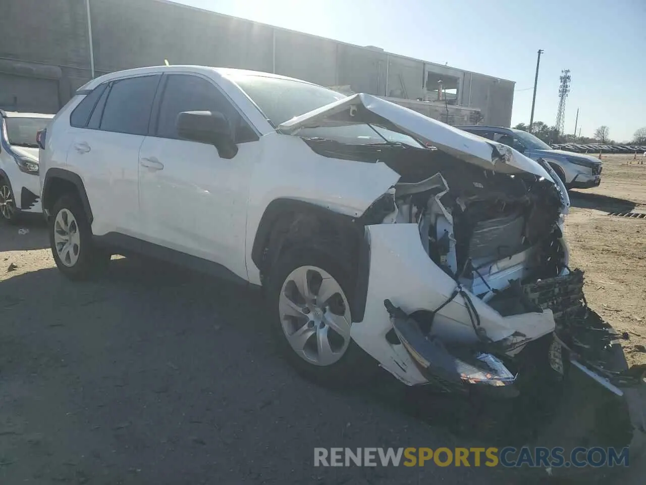 4 fotografías del automóvil dañado 2T3F1RFV4NW260922 TOYOTA RAV4 2022