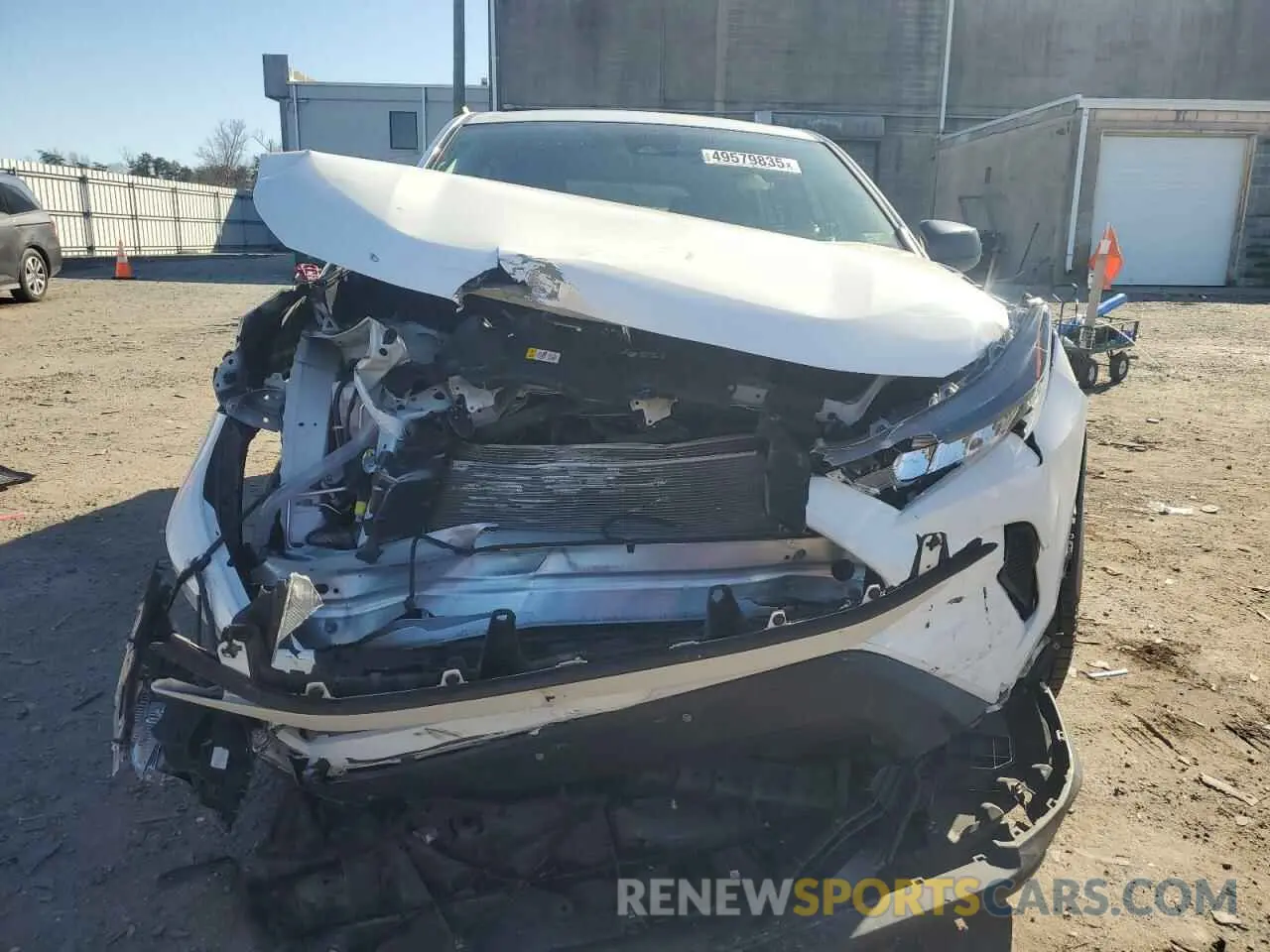 5 fotografías del automóvil dañado 2T3F1RFV4NW260922 TOYOTA RAV4 2022