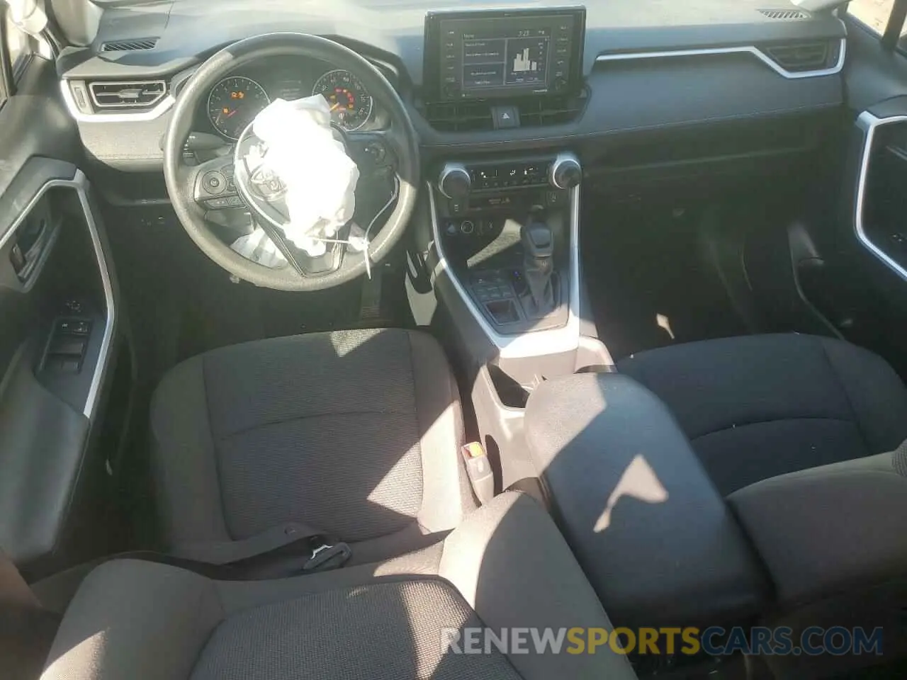 8 fotografías del automóvil dañado 2T3F1RFV4NW260922 TOYOTA RAV4 2022