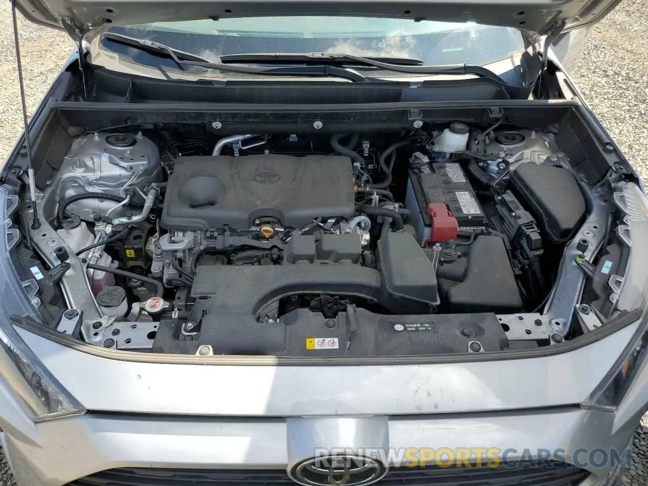12 fotografías del automóvil dañado 2T3F1RFV4NW309701 TOYOTA RAV4 2022