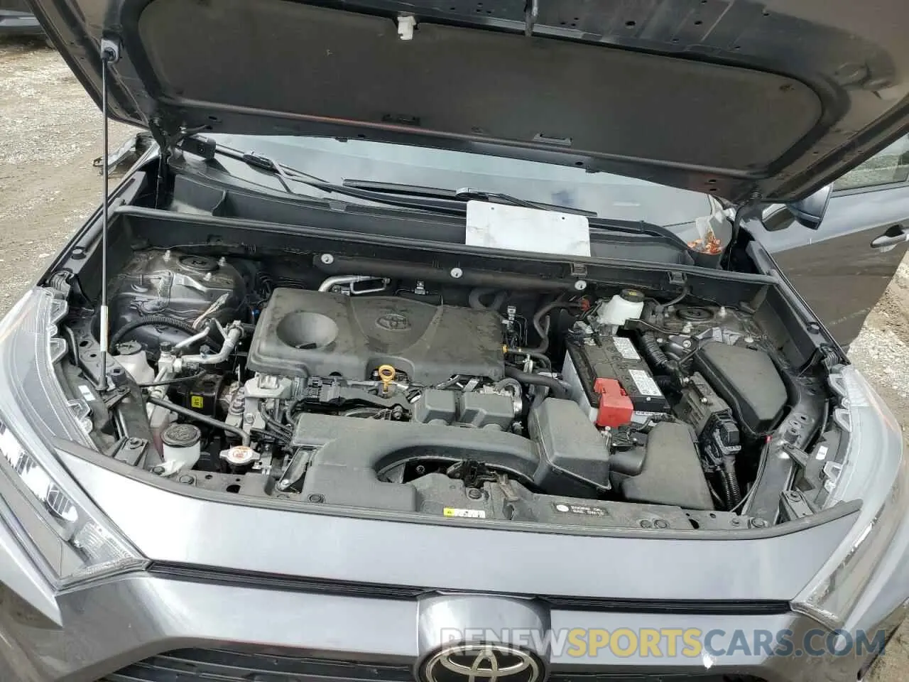 12 fotografías del automóvil dañado 2T3F1RFV5NC313242 TOYOTA RAV4 2022
