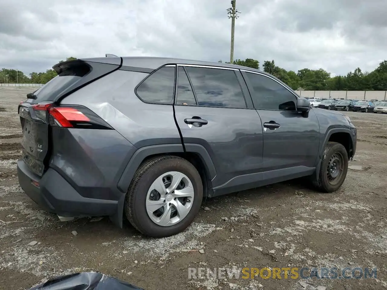 3 fotografías del automóvil dañado 2T3F1RFV5NC313242 TOYOTA RAV4 2022