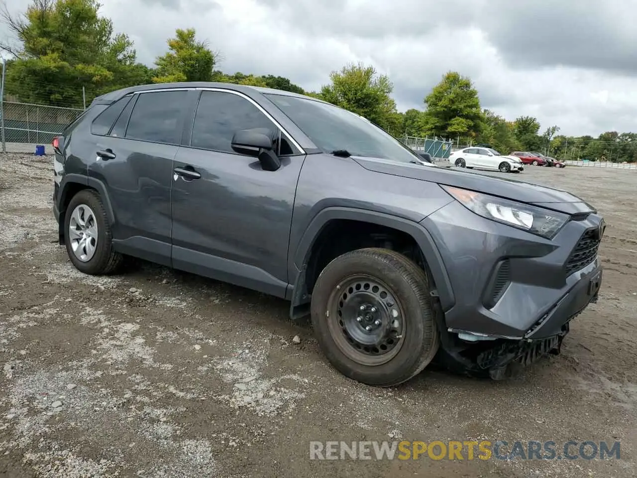 4 fotografías del automóvil dañado 2T3F1RFV5NC313242 TOYOTA RAV4 2022