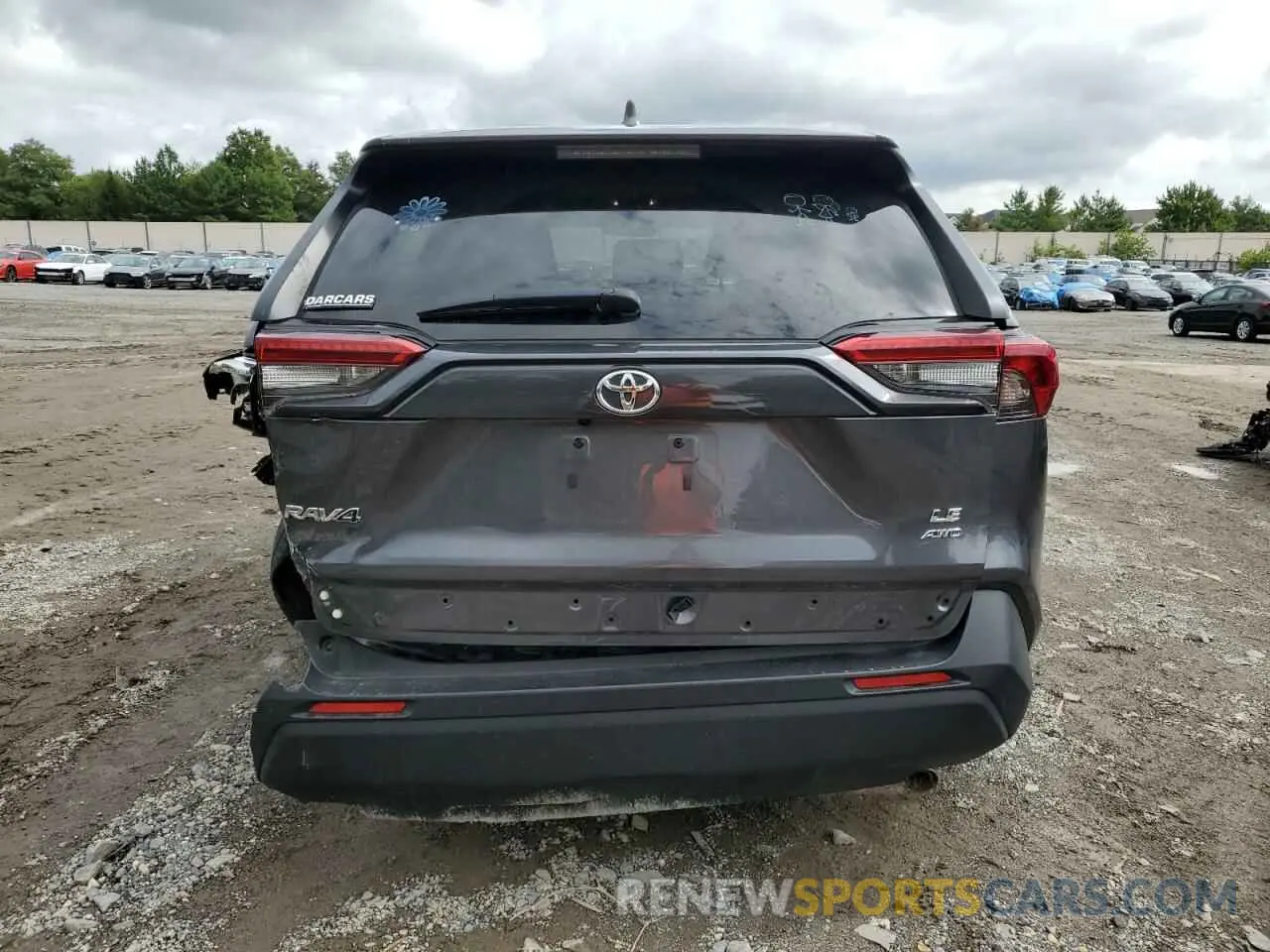 6 fotografías del automóvil dañado 2T3F1RFV5NC313242 TOYOTA RAV4 2022