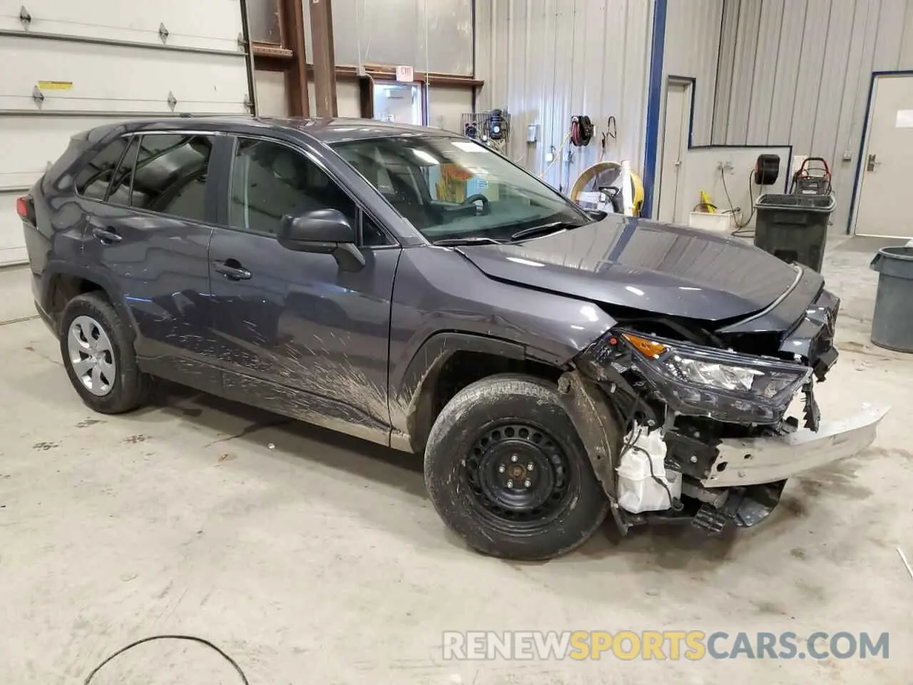 4 fotografías del automóvil dañado 2T3F1RFV5NW270665 TOYOTA RAV4 2022