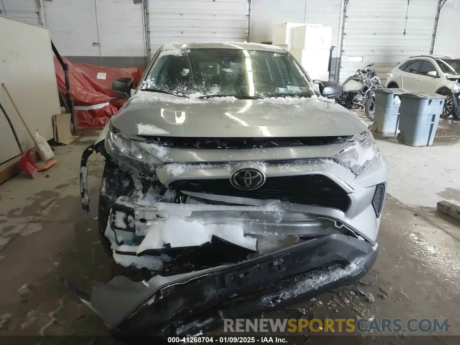 12 fotografías del automóvil dañado 2T3F1RFV6NW266138 TOYOTA RAV4 2022