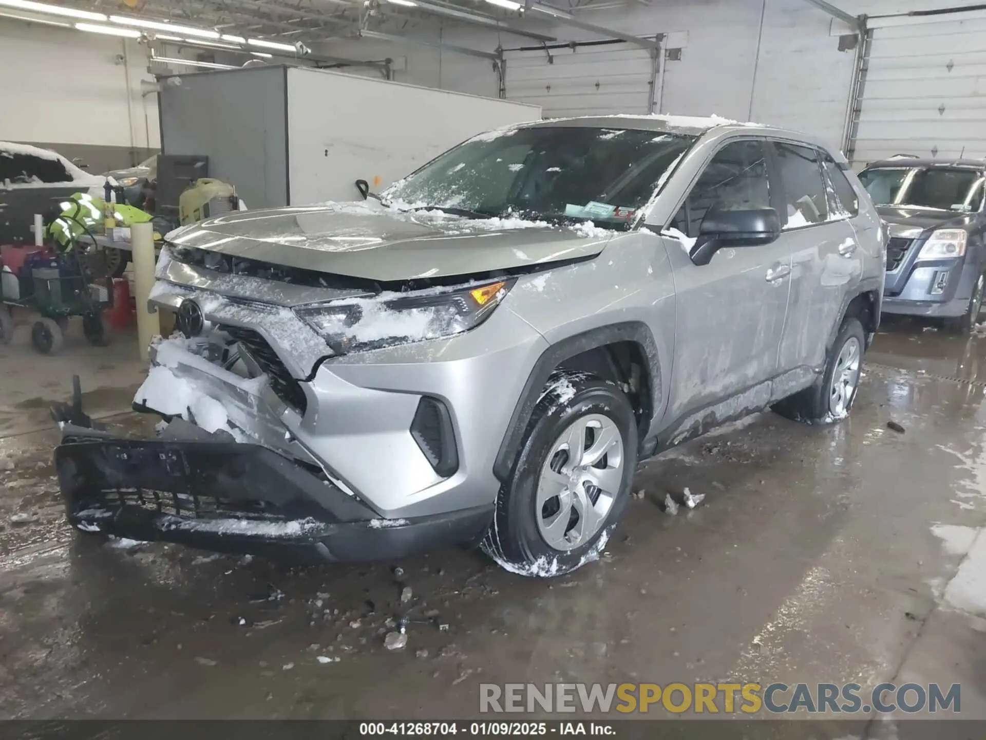 2 fotografías del automóvil dañado 2T3F1RFV6NW266138 TOYOTA RAV4 2022