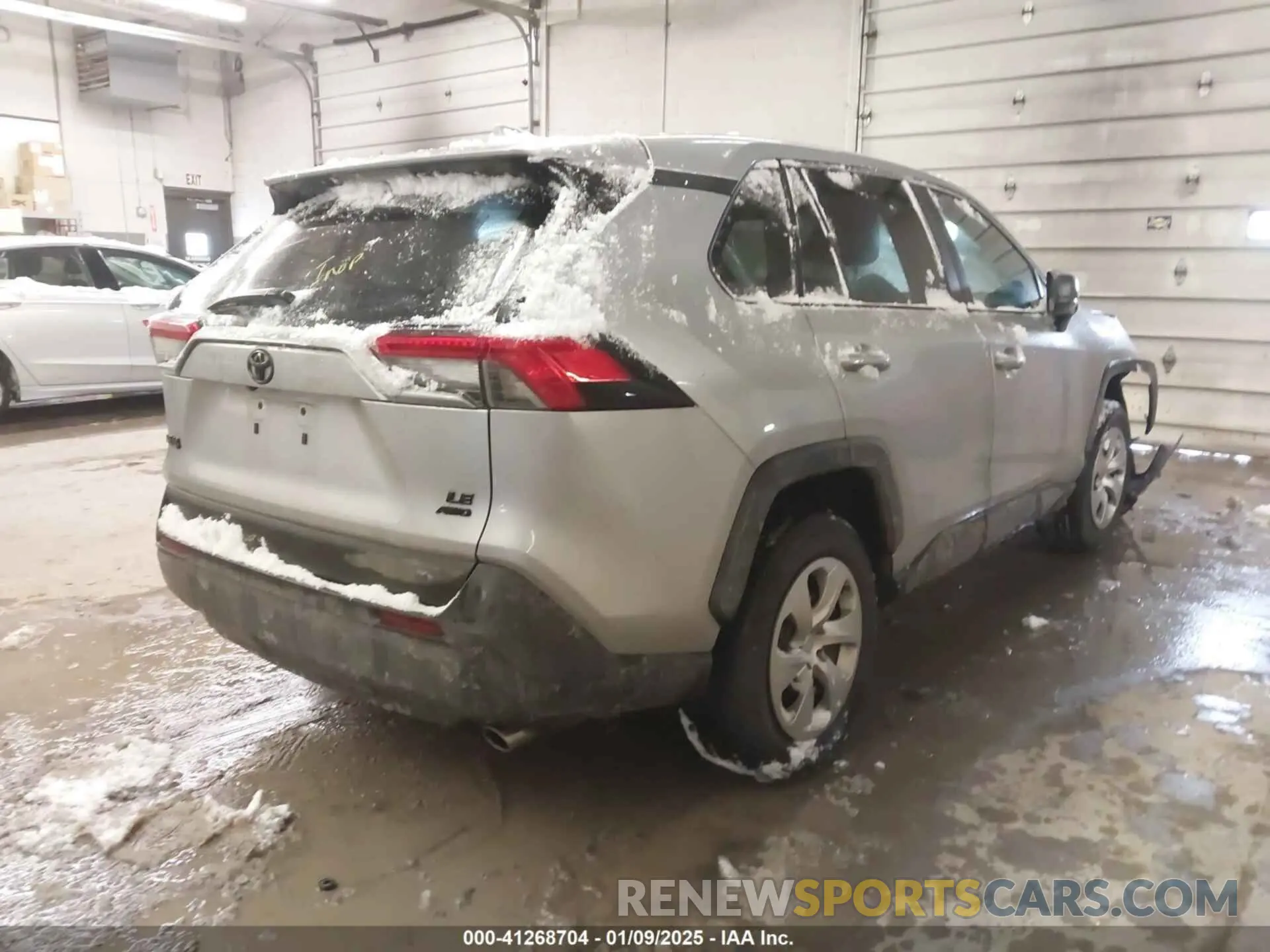 4 fotografías del automóvil dañado 2T3F1RFV6NW266138 TOYOTA RAV4 2022