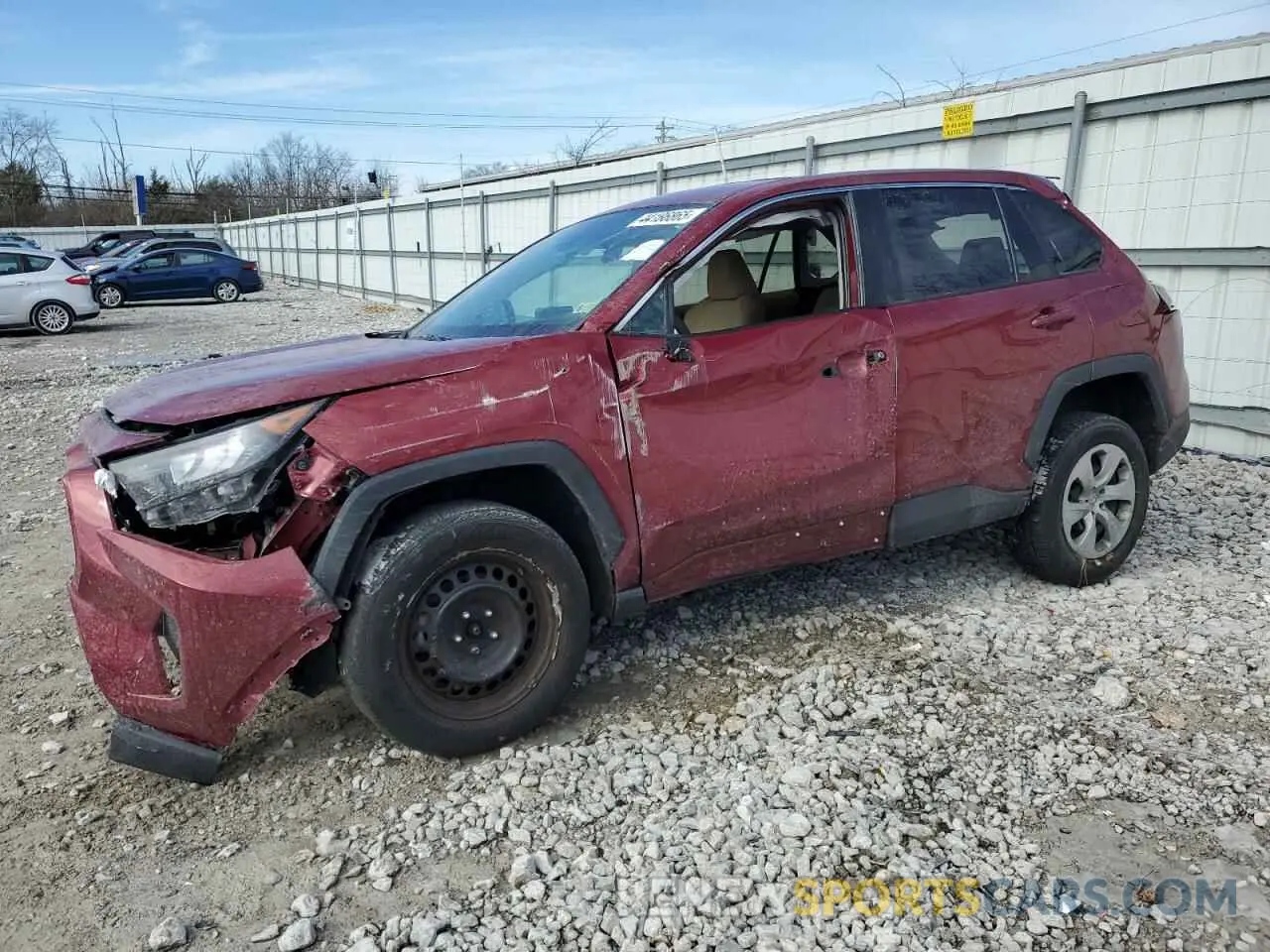 1 fotografías del automóvil dañado 2T3F1RFV6NW276989 TOYOTA RAV4 2022