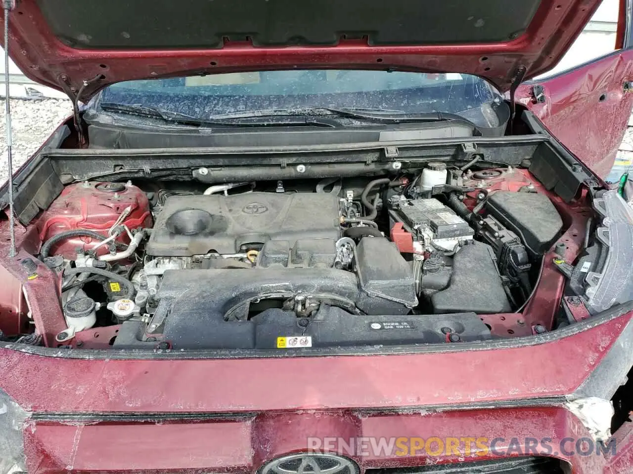 12 fotografías del automóvil dañado 2T3F1RFV6NW276989 TOYOTA RAV4 2022