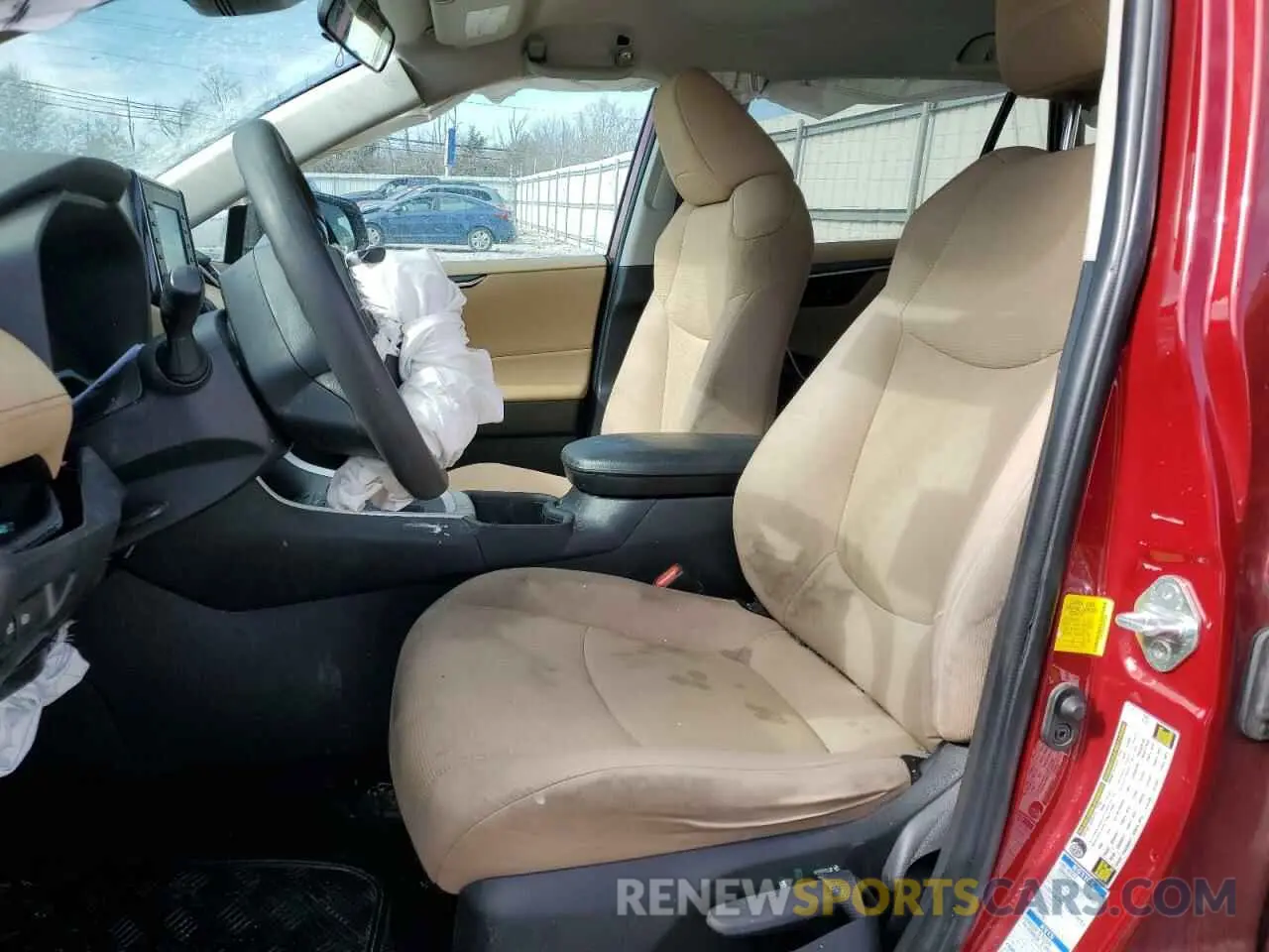 7 fotografías del automóvil dañado 2T3F1RFV6NW276989 TOYOTA RAV4 2022