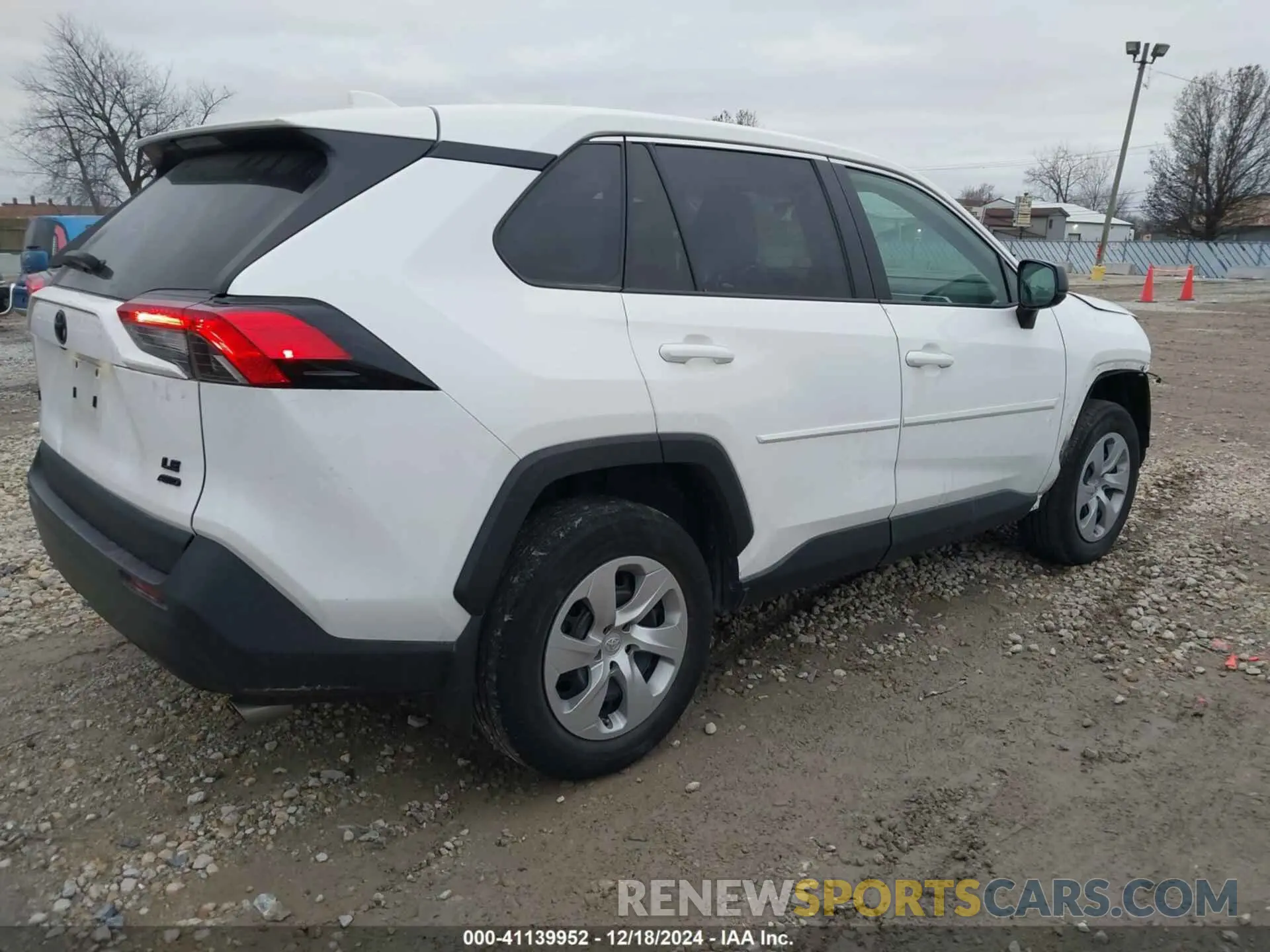 4 fotografías del automóvil dañado 2T3F1RFV6NW292321 TOYOTA RAV4 2022