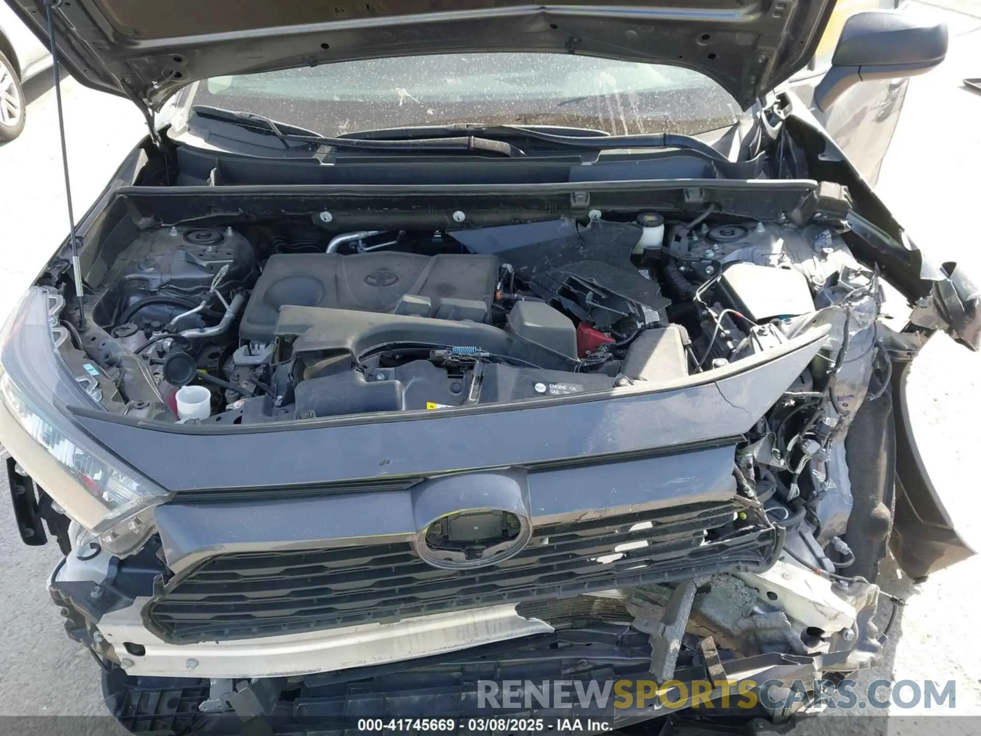 10 fotografías del automóvil dañado 2T3F1RFV7NC288814 TOYOTA RAV4 2022