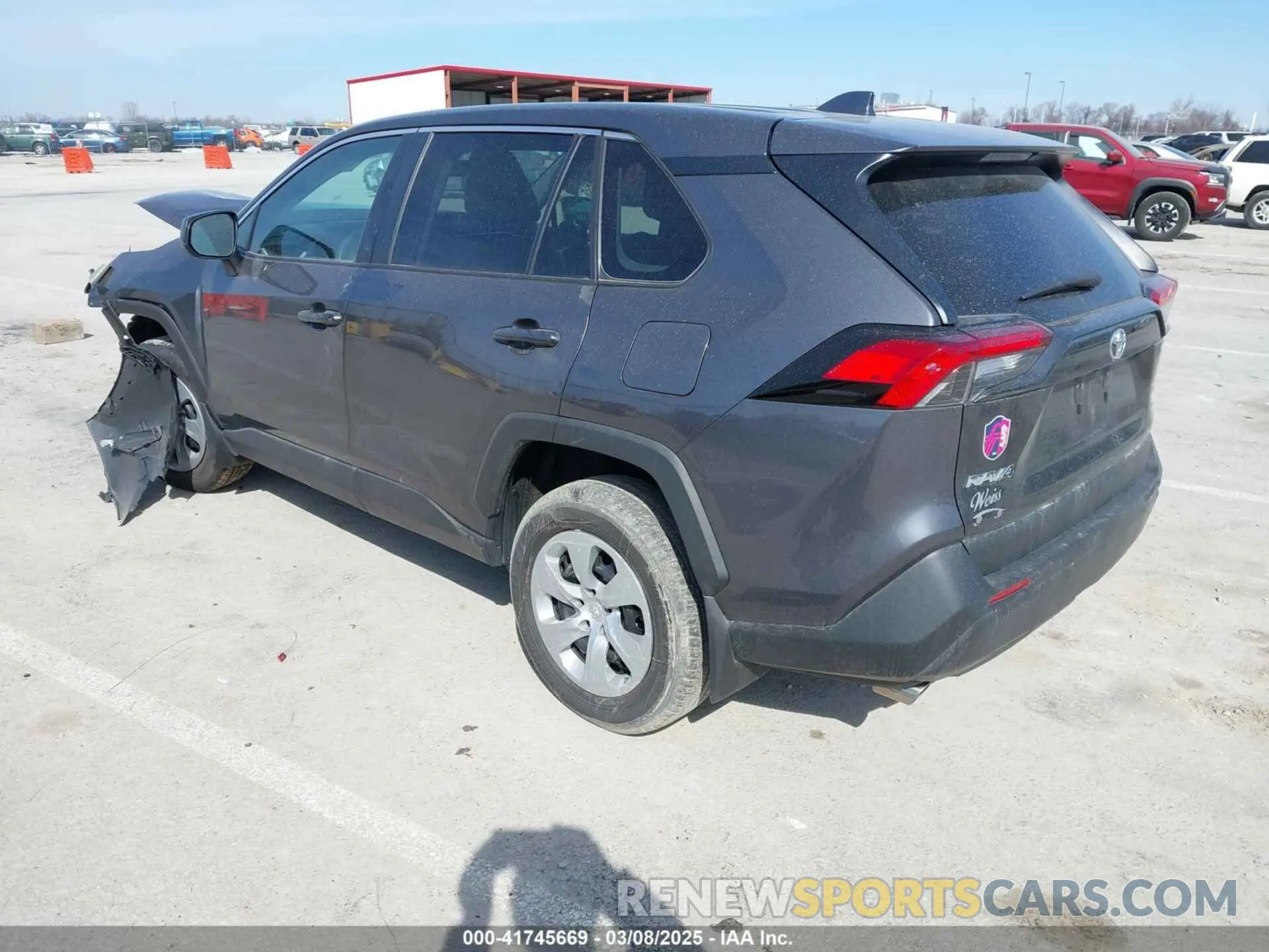 3 fotografías del automóvil dañado 2T3F1RFV7NC288814 TOYOTA RAV4 2022