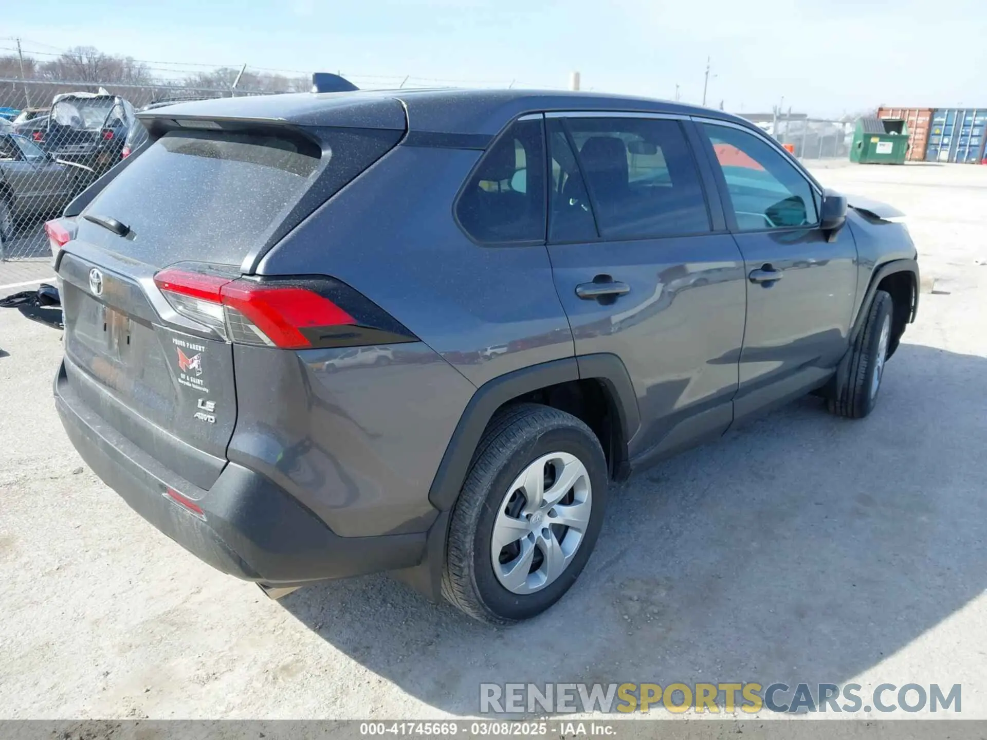 4 fotografías del automóvil dañado 2T3F1RFV7NC288814 TOYOTA RAV4 2022