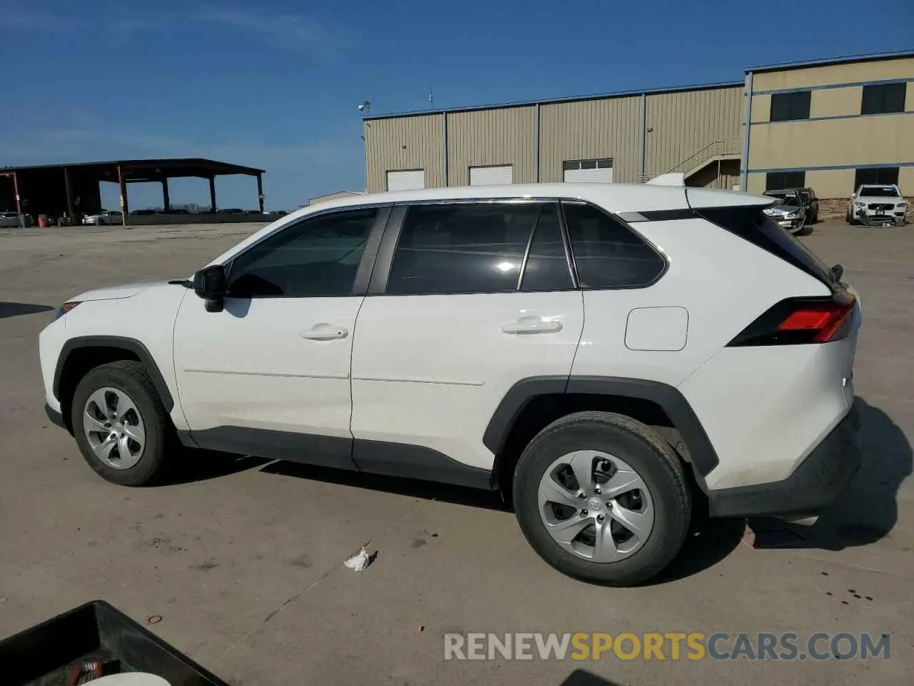 2 fotografías del automóvil dañado 2T3F1RFV7NC308320 TOYOTA RAV4 2022