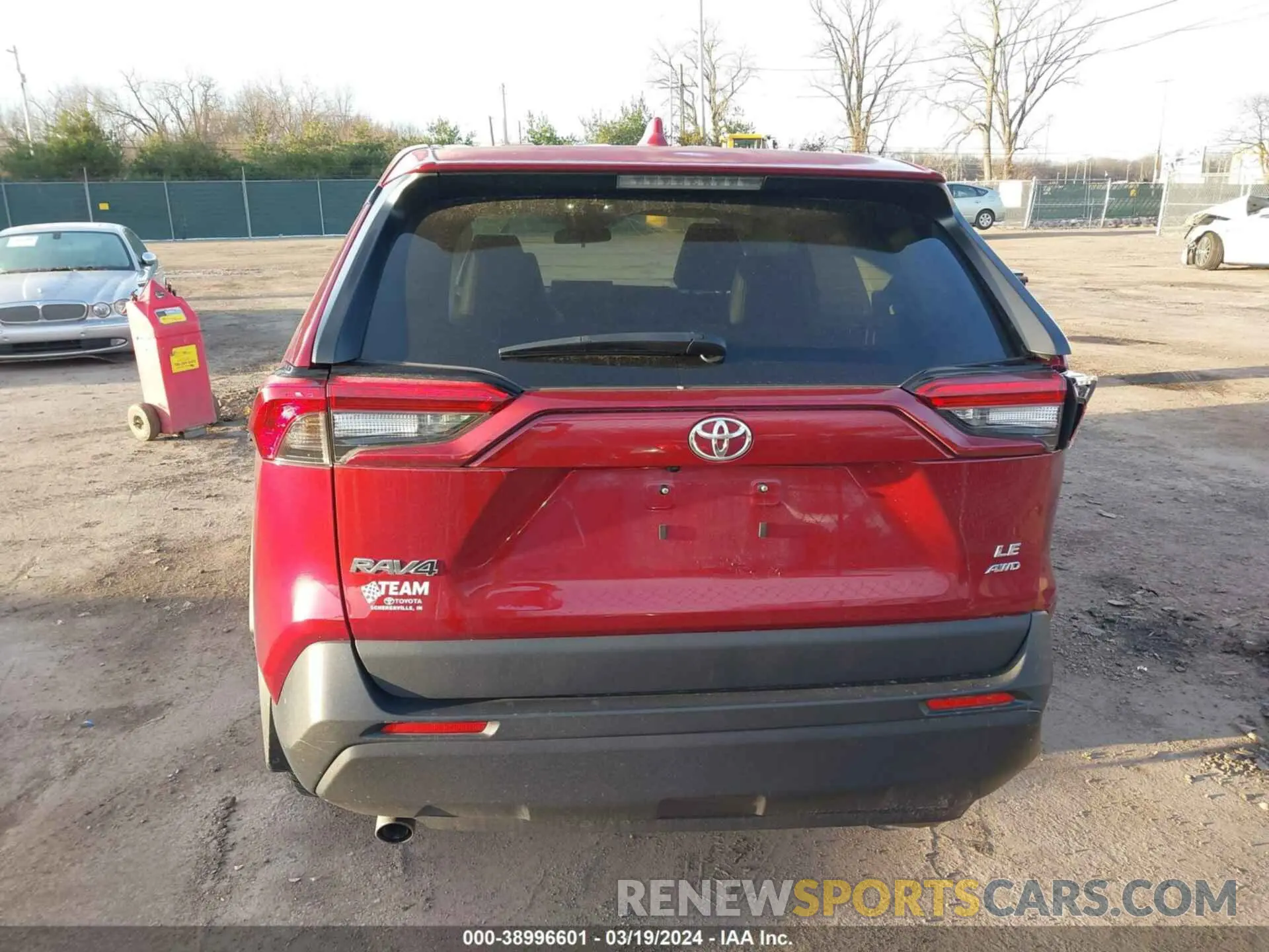 16 fotografías del automóvil dañado 2T3F1RFV7NW260428 TOYOTA RAV4 2022