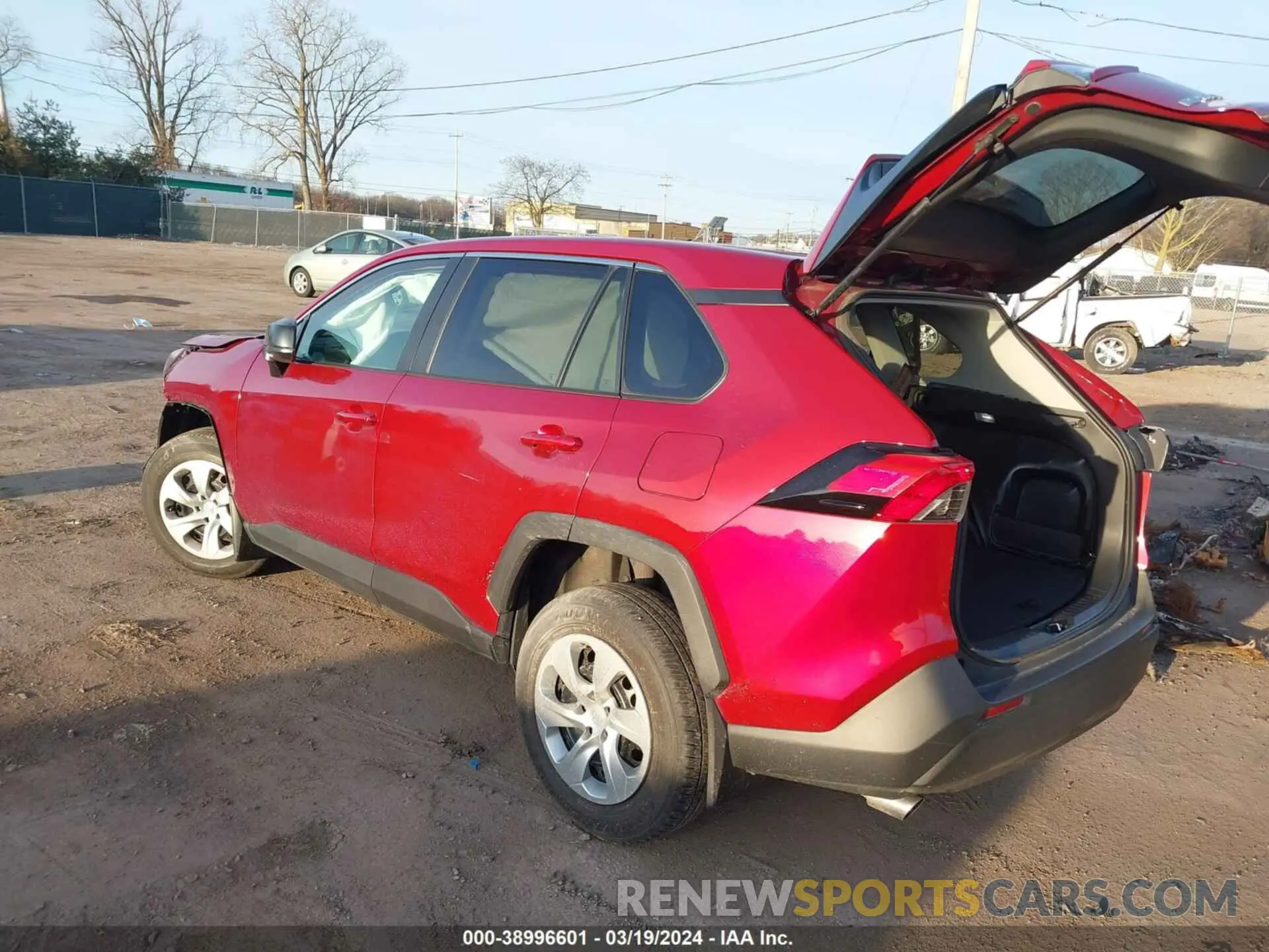 3 fotografías del automóvil dañado 2T3F1RFV7NW260428 TOYOTA RAV4 2022
