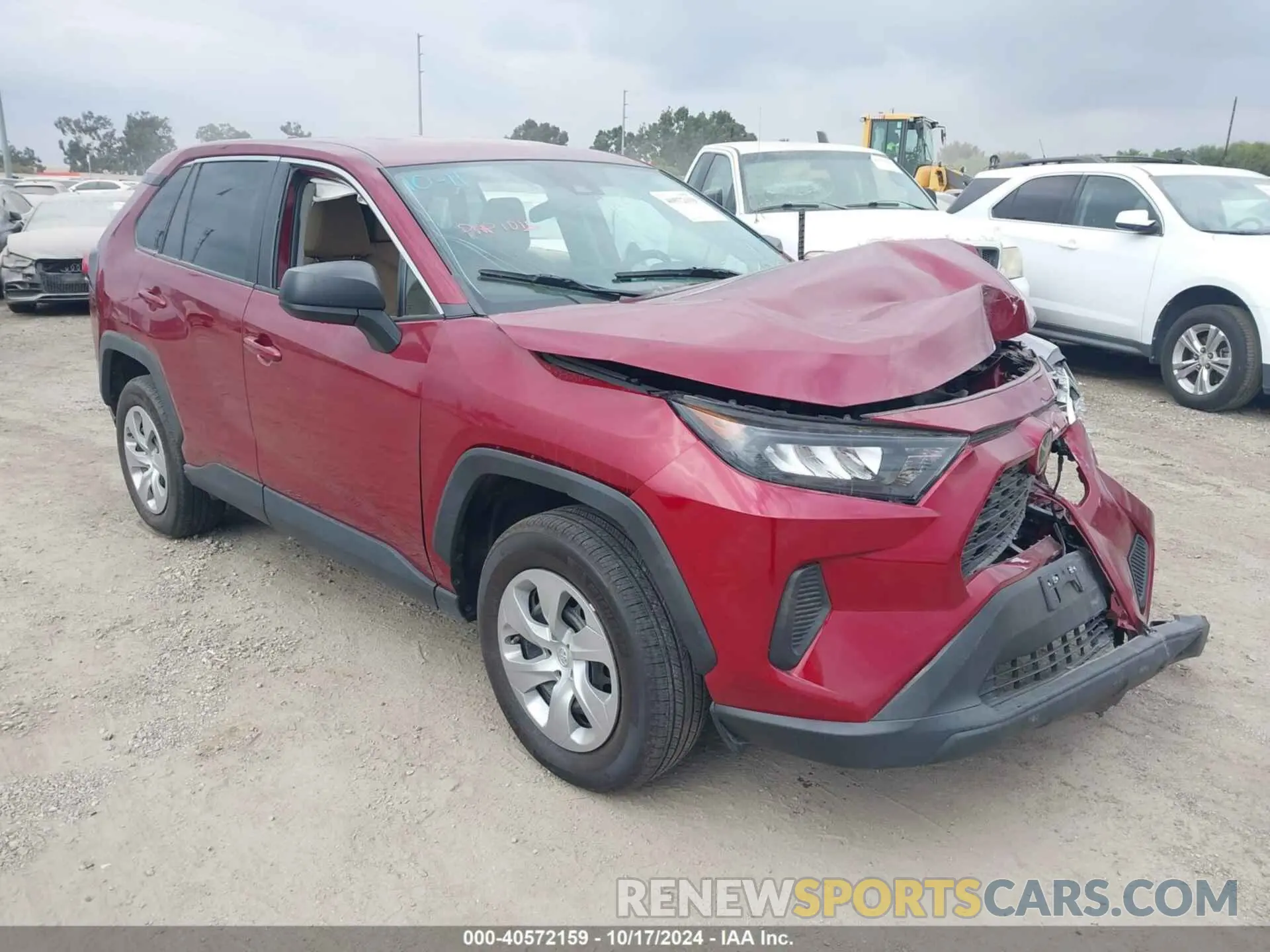 1 fotografías del automóvil dañado 2T3F1RFV7NW293557 TOYOTA RAV4 2022