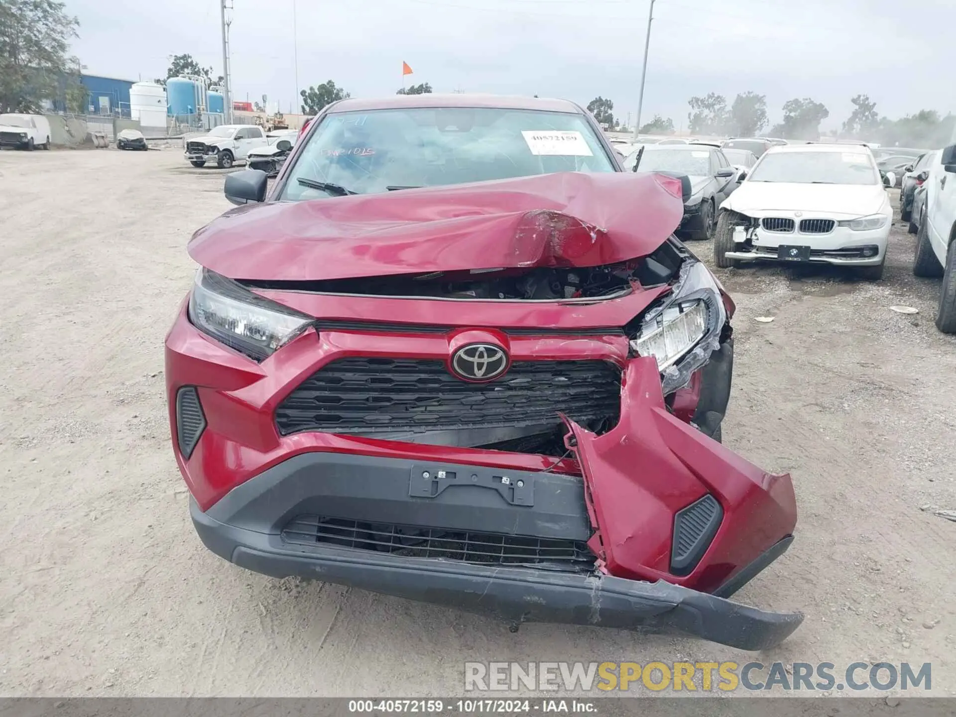 12 fotografías del automóvil dañado 2T3F1RFV7NW293557 TOYOTA RAV4 2022