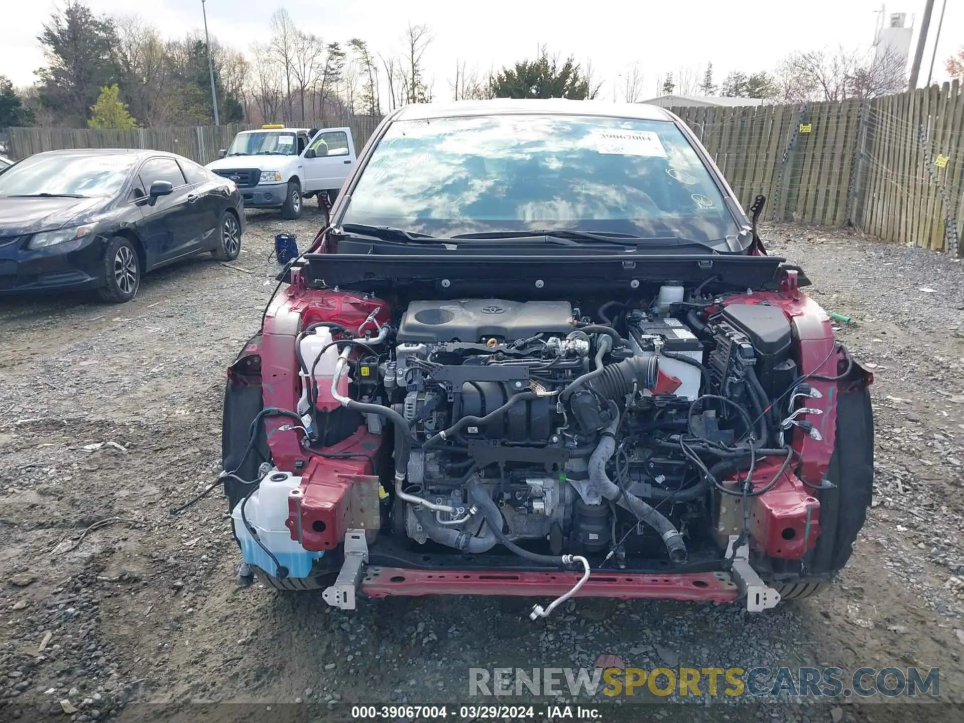 13 fotografías del automóvil dañado 2T3F1RFV7NW297284 TOYOTA RAV4 2022