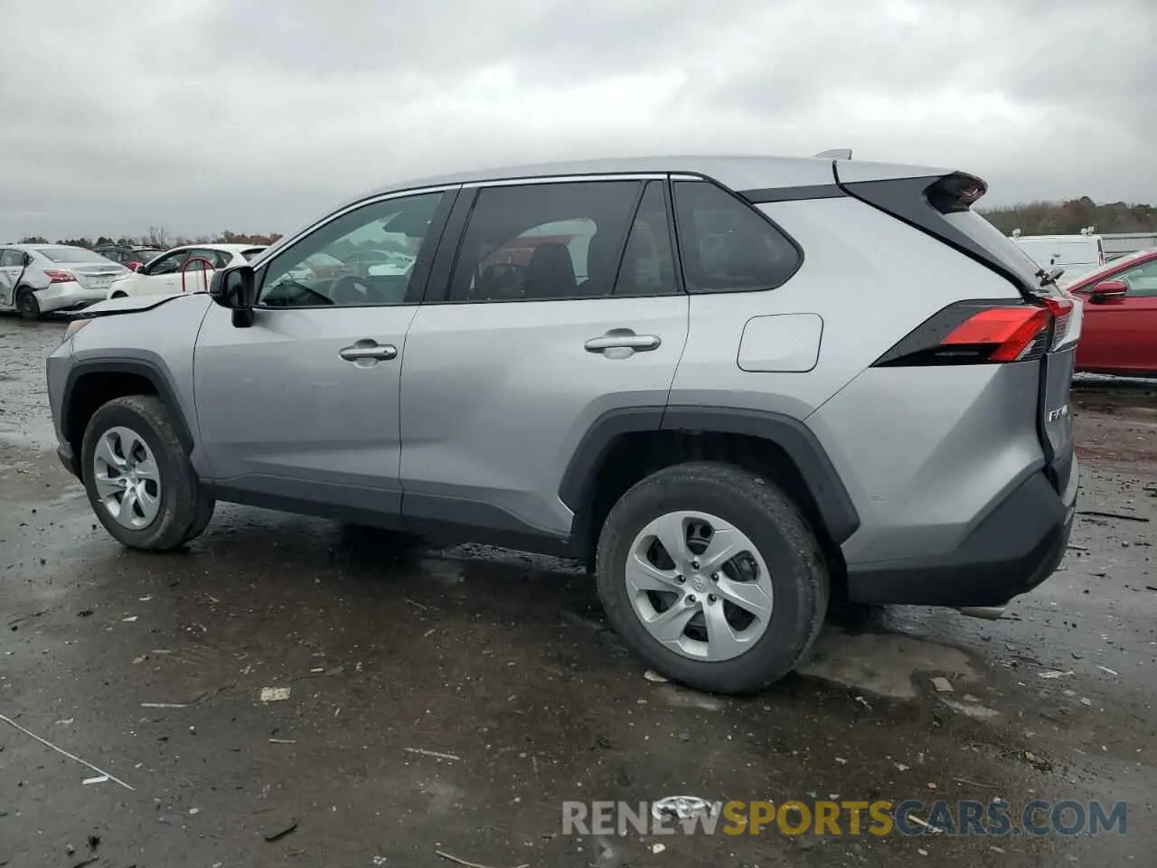 2 fotografías del automóvil dañado 2T3F1RFV9NC259735 TOYOTA RAV4 2022