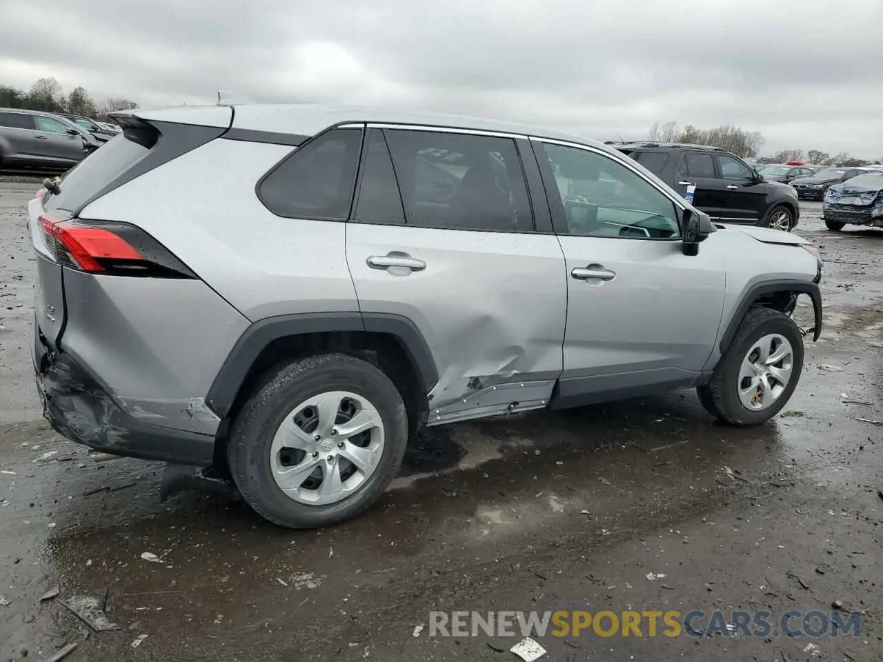 3 fotografías del automóvil dañado 2T3F1RFV9NC259735 TOYOTA RAV4 2022