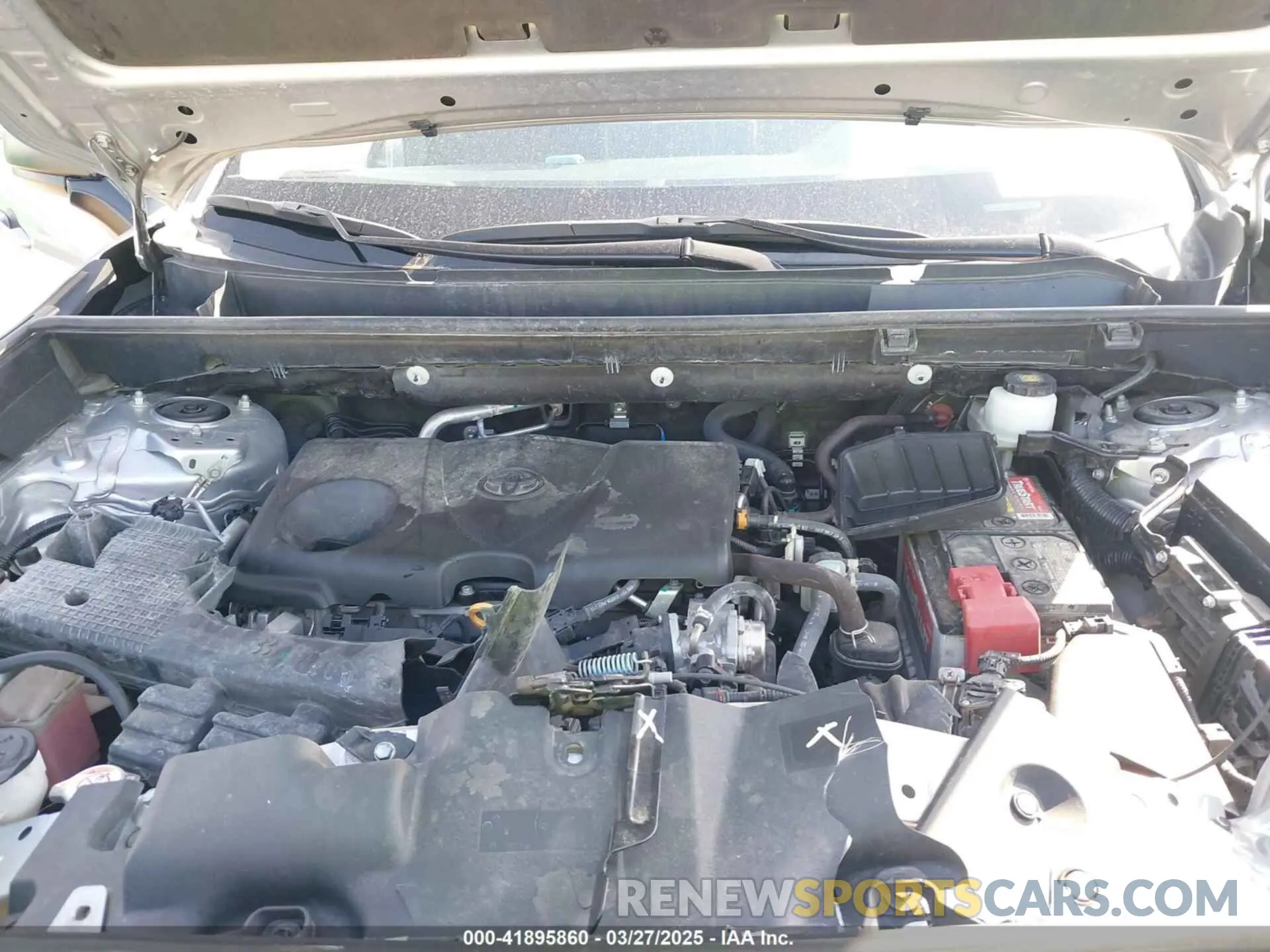 10 fotografías del automóvil dañado 2T3F1RFV9NC276261 TOYOTA RAV4 2022
