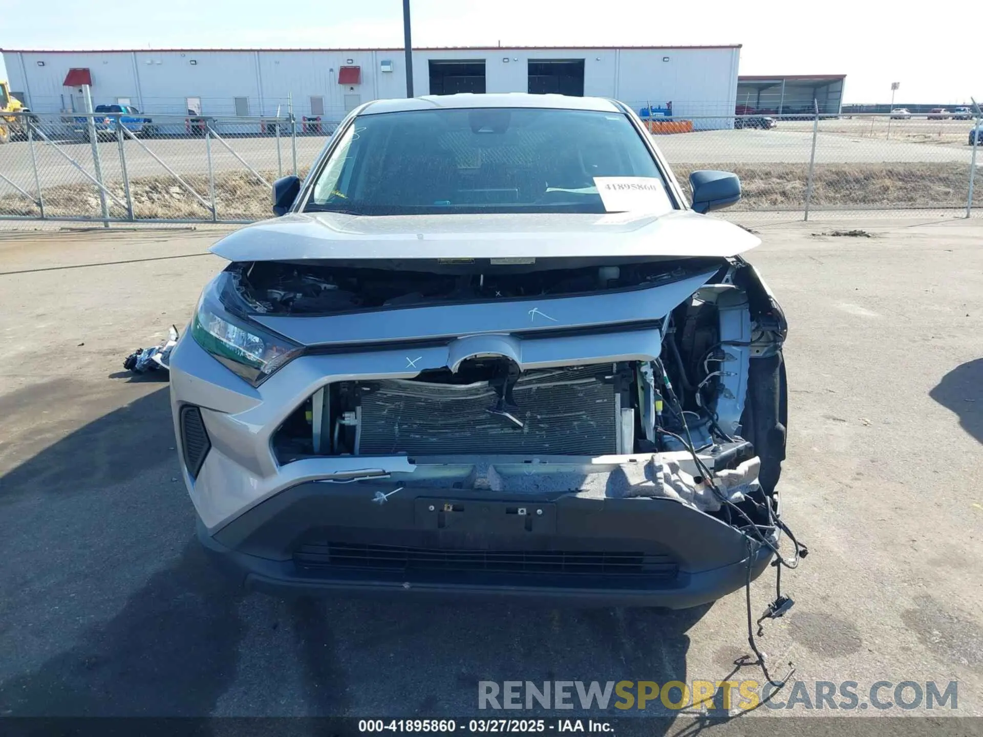 12 fotografías del automóvil dañado 2T3F1RFV9NC276261 TOYOTA RAV4 2022