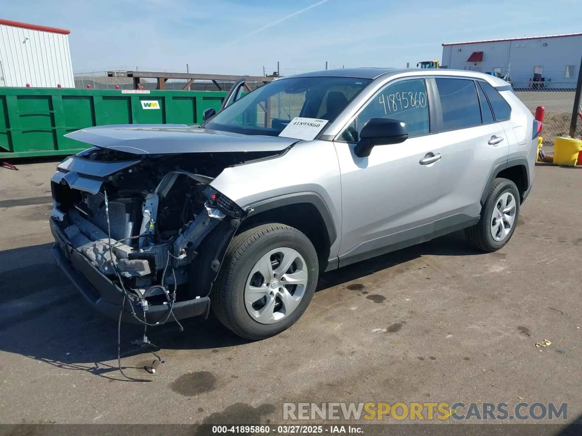 2 fotografías del automóvil dañado 2T3F1RFV9NC276261 TOYOTA RAV4 2022