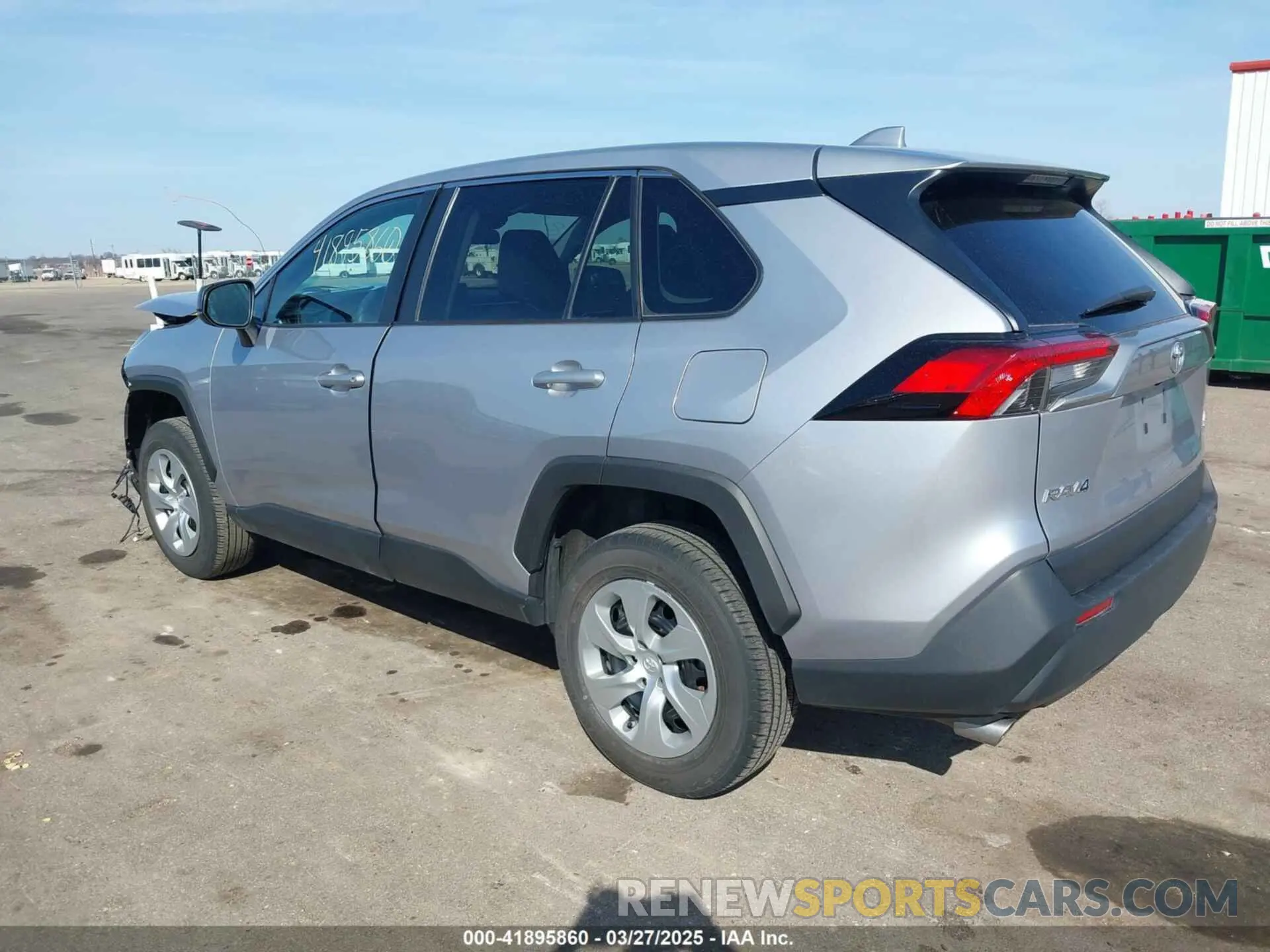 3 fotografías del automóvil dañado 2T3F1RFV9NC276261 TOYOTA RAV4 2022