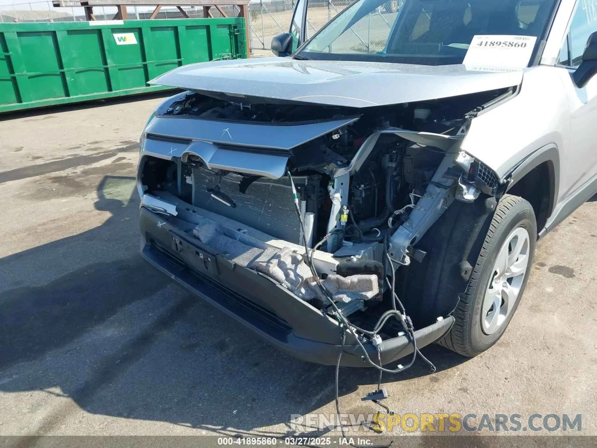 6 fotografías del automóvil dañado 2T3F1RFV9NC276261 TOYOTA RAV4 2022