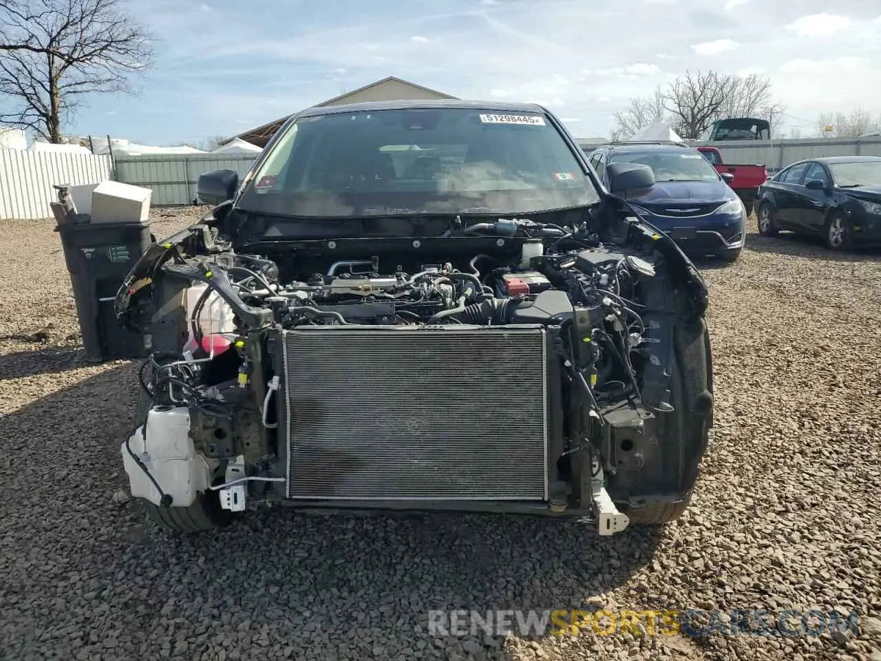 5 fotografías del automóvil dañado 2T3F1RFV9NW251178 TOYOTA RAV4 2022