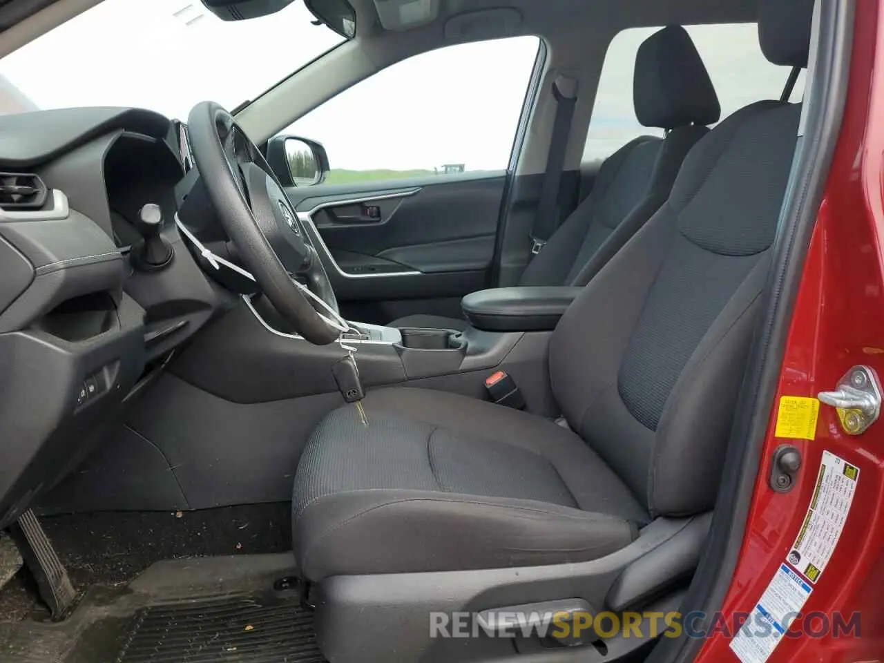 7 fotografías del automóvil dañado 2T3F1RFV9NW255845 TOYOTA RAV4 2022