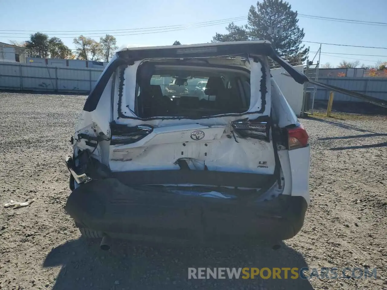 6 fotografías del automóvil dañado 2T3F1RFV9NW299957 TOYOTA RAV4 2022
