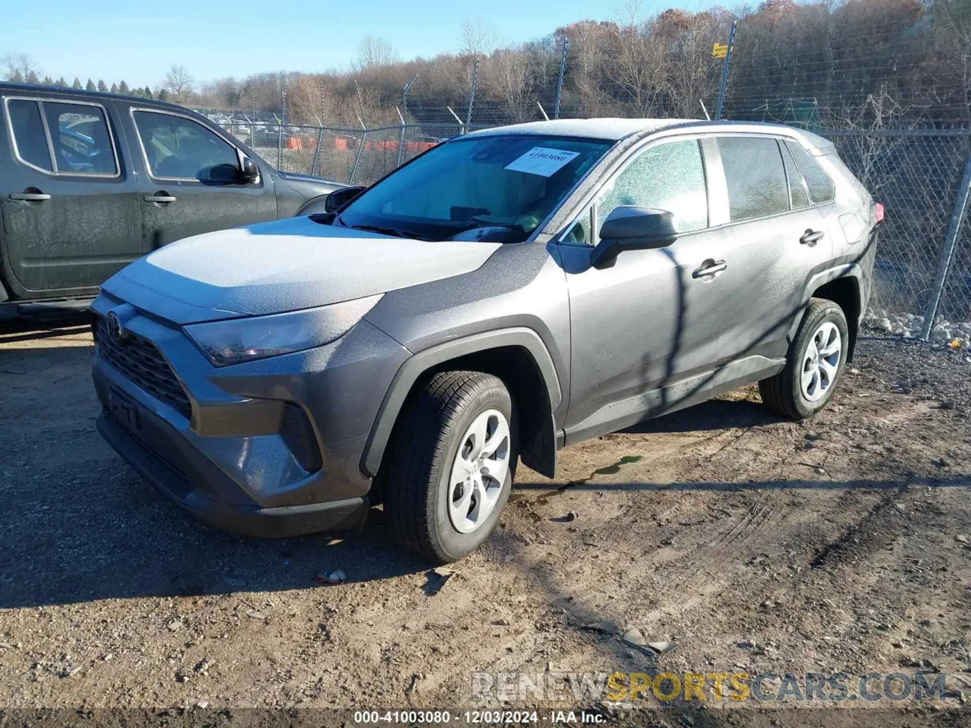 2 fotografías del automóvil dañado 2T3F1RFVXNC261042 TOYOTA RAV4 2022