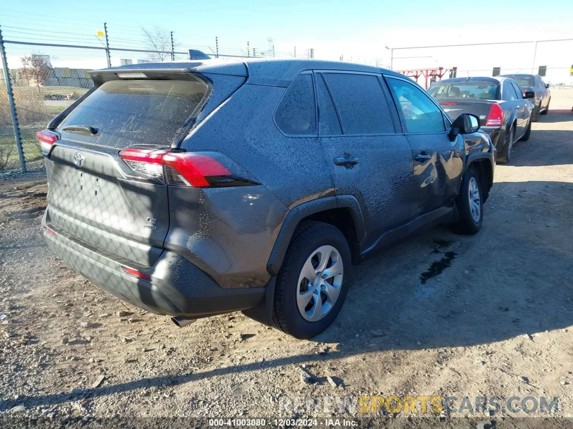 4 fotografías del automóvil dañado 2T3F1RFVXNC261042 TOYOTA RAV4 2022