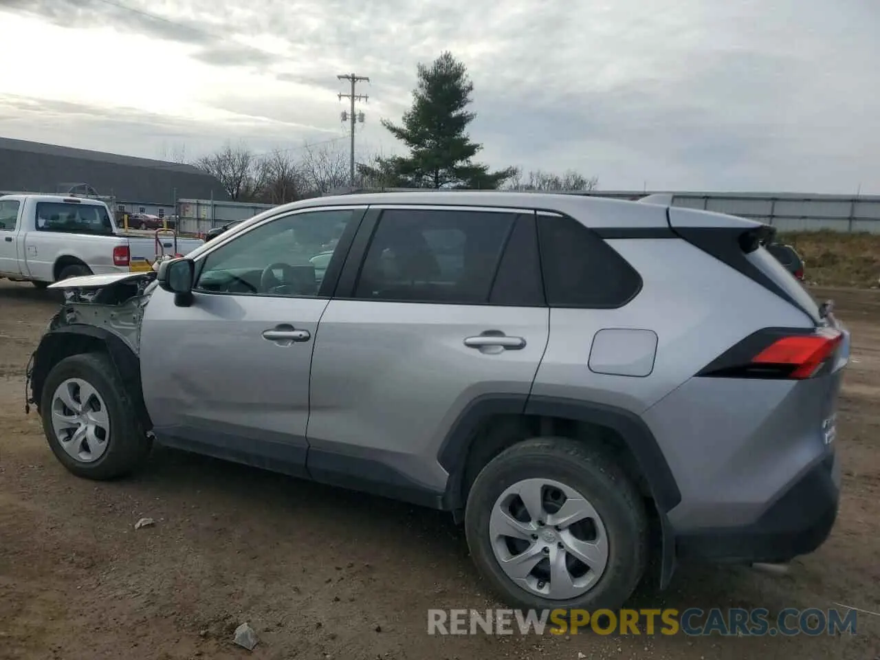 2 fotografías del automóvil dañado 2T3F1RFVXNW287896 TOYOTA RAV4 2022