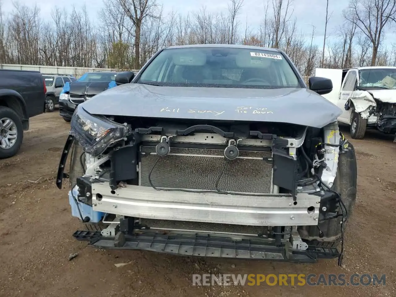 5 fotografías del automóvil dañado 2T3F1RFVXNW287896 TOYOTA RAV4 2022