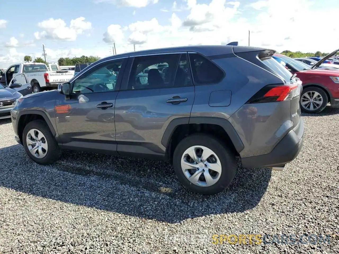 2 fotografías del automóvil dañado 2T3G1RFV1NC310374 TOYOTA RAV4 2022